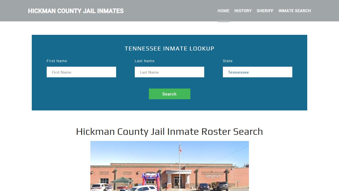 Hickman County Jail Inmate Roster Lookup, Centerville, TN